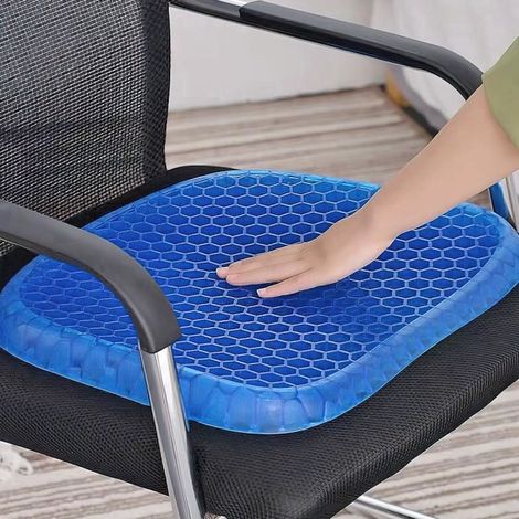 Geldyna / Dyna av Gel för Stolar - Sittdyna blue (1/3)
