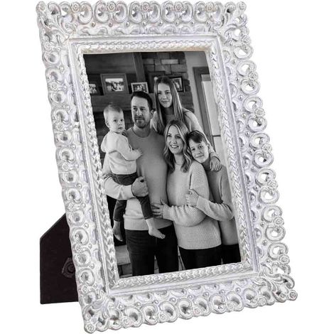 Porta fotos 10X15 plateado 15,1x2x20h cm
