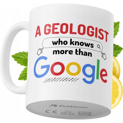 Lustige Kaffeetasse für Geologen mit witzigem Textdesign – ideal für Geburtstage, Namenstage, Feiertage und besondere Anlässe. Hochwertige Tasse für Zuhause, Büro und Arbeit. Farbe: Weiß, 330 ml.