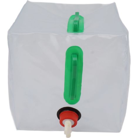 Sac de pesée pour piscine 20L double poignée pliable transparent étanche silicone ABS pour marches de piscine hors sol (1/5)