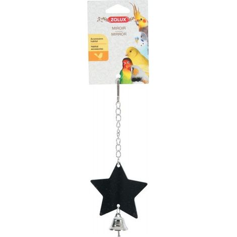 Gioco per uccelli specchio a stella Zolux 1pezzo (1/2)