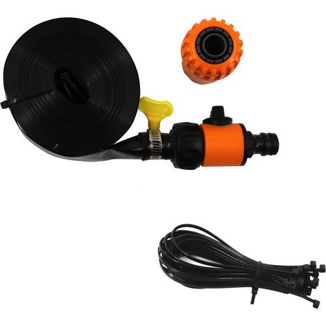 Enfants trampoline sprinkler, 12 mètres été sprinkler Parc aquatique jouet, fun Garden Party (orange) (1/5)