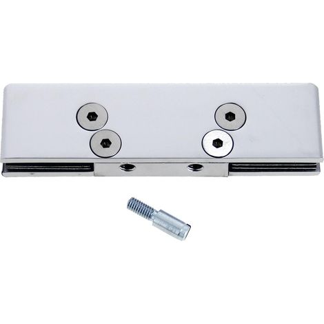 Stremler 3272 Türbeschlag aus poliertem Messing für 10 mm Glasdoor