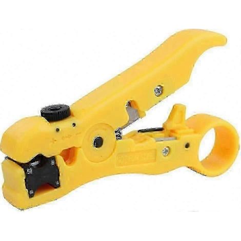 Dénudeur de câble universel pour câbles coaxiaux, Cat5, Cat6 et UTP (1/5)