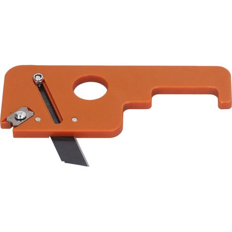 Outil de finition des chants 8 mm, lame tranchante, coupe-bordures portable et efficace pour le travail du bois.