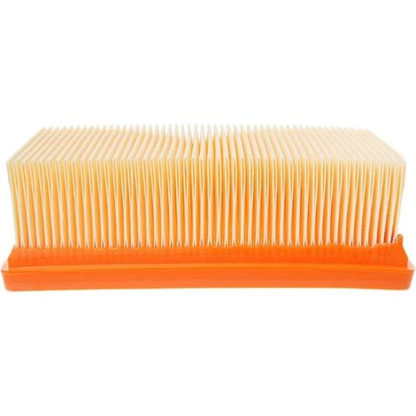 YanBan Filtre à plis plat compatible avec les appareils Karcher MV4/MV5/MV6/WD4/WD5/WD6 et les pièces de rechange pour aspirateur humide et sec Karcher (1/4)