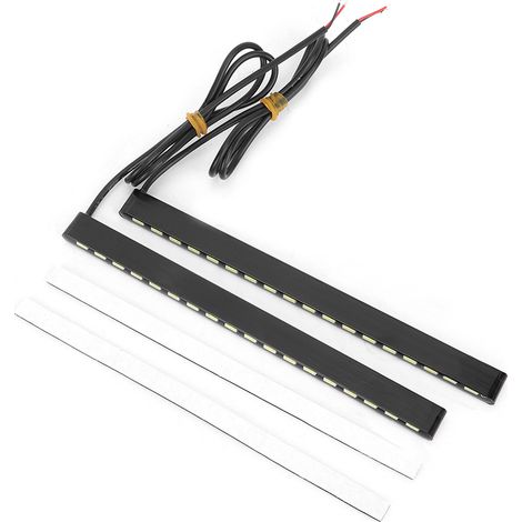 Feux de jour LED 5630 étanches haute luminosité 18LED DRL pour modification auto (1/5)