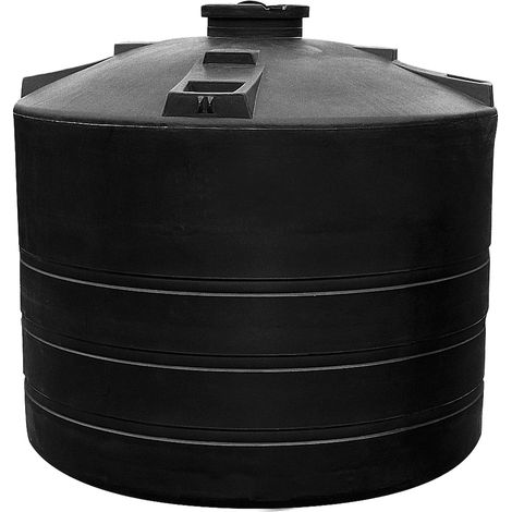 Industrietank 6000 L stehend, schwarz