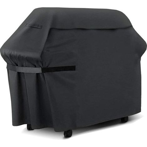 Grillabdeckung – Schutzhülle für Ihren Grill im Freien – Wasserdicht und wetterfest – 170 x 61 x 117 cm – Schwarz (1/5)