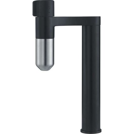 Franke - Dispositivo di filtraggio Vital tap, nero opaco/acciaio inox 120.0621.311 (1/4)