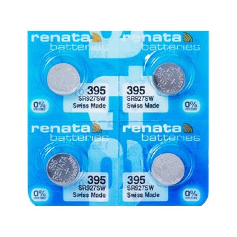 .4 Piles renata 395 SR927SW.
.
.