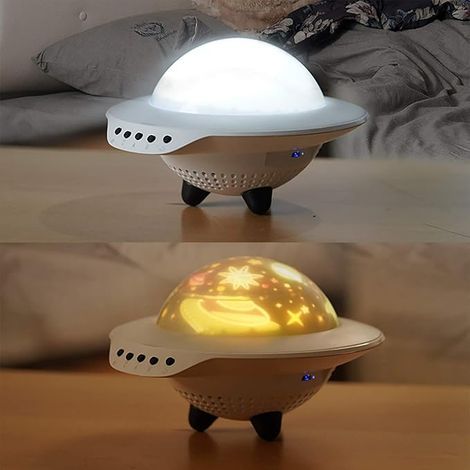 Sternenprojektor mit Musik, drehbare Sternenprojektionslampe von Youngnet, ideales Geschenk zu Weihnachten und zum Geburtstag, 6 Filme, Timer, 360°-Drehung, Galaxienlicht, Spielzeug für Babys und Klei (1/5)