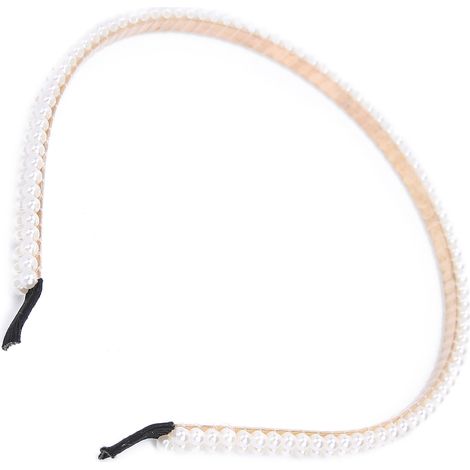 Brautstirnband mit Legierungsperlen, elegantes Haaraccessoire für Zeremonie und Abend (1/5)