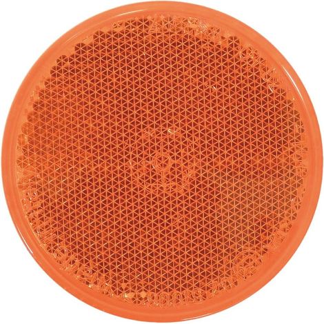 Adhäsiver Rückstrahler Durchm. 60 orange AJ.BA - 16649