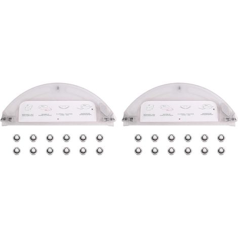 2X pour Roborock S6 MAXV S6 Pure S5 MAX S4 E4 E35 E2 Pièces de rechange pour réservoir d'eau et bloc moteur d'eau des aspirateurs robots Roborock S6 MAXV S6 Pure S5 MAX S4 E4 E35 E2 (1/5)