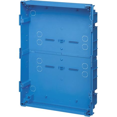 V53354 Caja empotrada para central de estética 54M Azul