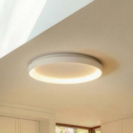 [GEBRAUCHT] B-Ware Arcchio Deckenleuchte Vivy LED Lampe dimmbar warmweiß Metall Ø58cm weiß (1/2)