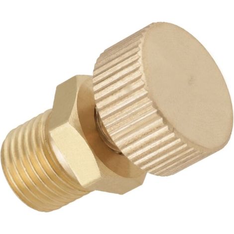 Vanne De Purge D Air - Laiton - Pour Pompe Haute Pression - 10 X 1 Mm - 300 °C - 65 Mpa - 1 Pièce (1/5)