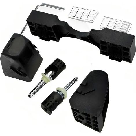 Villeroy & Boch – Kit de fixation pour cuvette WC mural SupraFix 3.0 – Compatible tous WC – Saillie 56cm – Bâti support WC adapté PMR