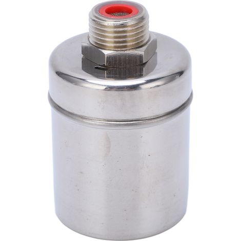 Vanne à flotteur G1/2 po en acier inoxydable, vanne de contrôle automatique du niveau d'eau pour réservoir d'eau, évier ou tour. (1/5)
