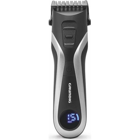 Grundig MC 8840 Tondeuse à cheveux, Tondeuse à barbe lavable noir, argent D626031 (1/5)