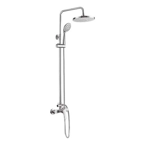 Colonne de baignoire EDM avec mitigeur - douche cascade , flexo et pommeau
