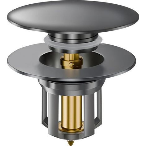 Bonde pop-up universelle 33-40mm - 2 joints , drainage rapide , cuisine/baignoire (1/4)