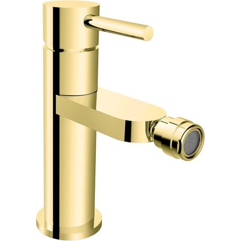 Robinet de bidet Decco or clair avec bec Besco (1/2)