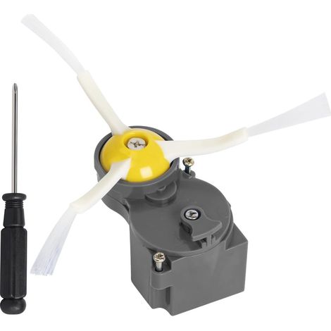 2pcs Moteur de brosse latérale amélioré pour iRobot Roomba série 500/600/700/800 870 880 760 770 780 500 600 700 595 Gris (1/4)