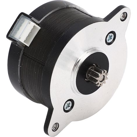 Moteur pas à pas 36 mm avec câble, angle de 1,8°, biphasé, rond, type « pancake », pour extrudeuse d'imprimante 3D (1/5)