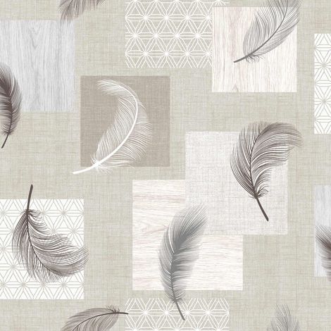 Nappe Toile cirée au mètre Plumille (1/2)