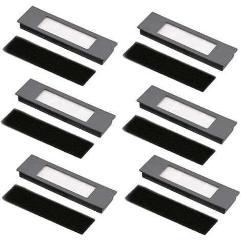 6 paquets de filtres pour Ecovacs Deebot Ozmo 920, 950, T5, Aivi Robot (1/5)