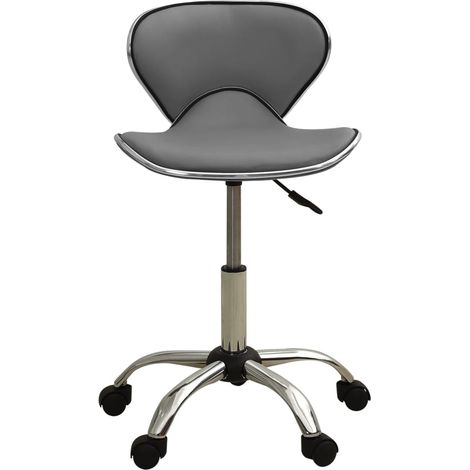 Tabouret de salon et spa Gris Similicuir (1/5)