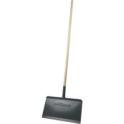 PELLE A NEIGE METALLIQUE AVEC MANCHE EN BOIS. LARGEUR 50CM z