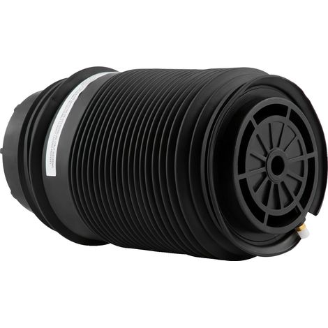 Bolsa de aire para suspensión neumática, fabricada en caucho y aluminio, 31,75 cm de alto, 15,22 cm de diámetro, compatible con Mercedes Clase E E63 AMG W212, presión máxima de 250 PSI. (1/5)