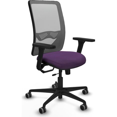 Silla de oficina piqueras y crespo Zulema negro espuma alta calidad (1/2)