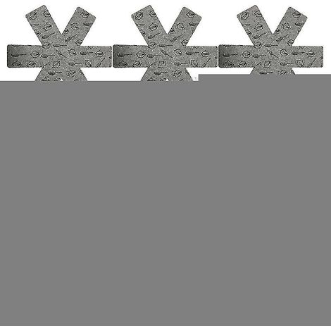 Lot de 9 protège-poêles imprimés (1/3)
