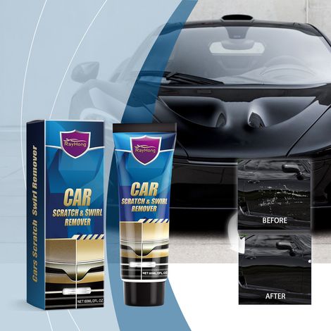Car scratch care cream for car paint scratch care, daily maintenance, restoration and polishing -- 60ml (1/5)