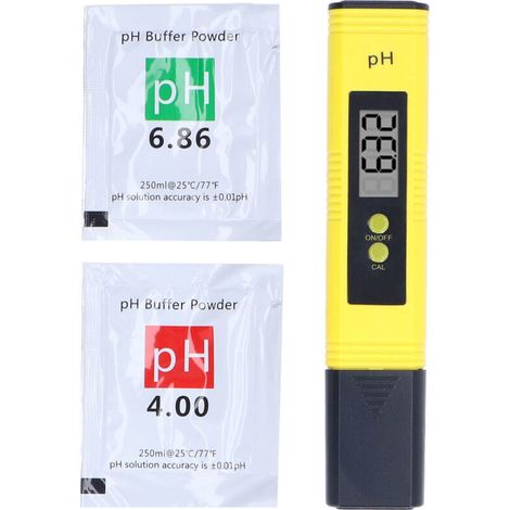 Digitales pH-Messgerät, 0,01, tragbar und präzise für Aquarien, Fischzucht und Wasseranalyse (1/5)