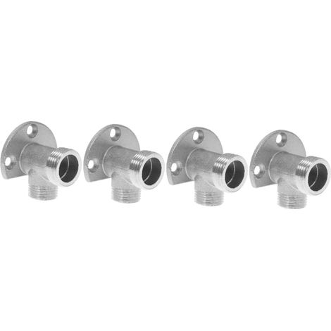 Adaptador de ducha de 4 piezas - codo de pared para grifo - accesorios de cubierta - mezclador de ducha - válvula de ducha de mano - montaje en pared - montaje en superficie - latón - totalmente bronc (1/5)