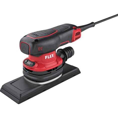 Flex 530632 Meuleuse d'angle avec réglage de vitesse (230 V, moteur sans balais, démarrage progressif, conception ergonomique, ponceuse, ponceuse vibrante) (1/3)