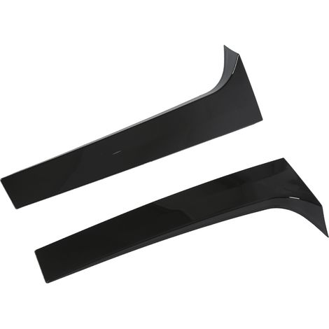 Paire de vitres latérales arrière noires brillantes de remplacement pour Mercedes-Benz Classe GLK X204 2009-2015 (1/5)