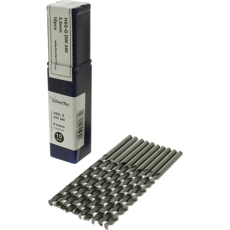 Foret HSS-G 5,5 mm pour acier