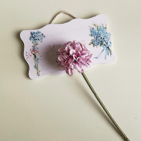 Fleurs artificielles d'hortensia kaki, petits bouquets d'hortensias artificiels, fleurs de pissenlit, fleurs artificielles pour la décoration intérieure et la décoration de la maison.violet (1/5)