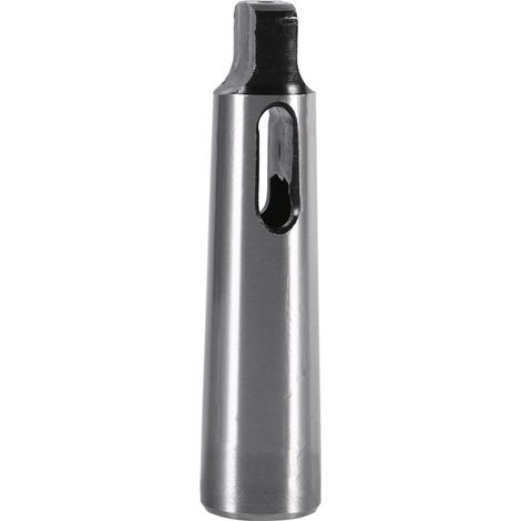 Adaptateur de réduction conique - 1 Pièce - Acier 45 Trempé - Précision MT3 vers MT4 - Pour Tour et Fraiseuse - Noir Industriel (1/2)