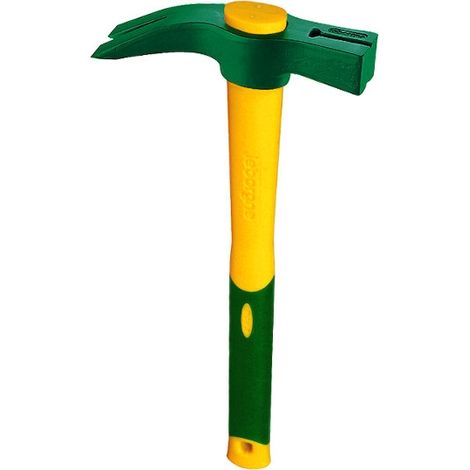 Leborgne – Marteau coffreur 37cm – Manche tri-matière ergonomique Novagrip – Acier au carbone trempé – Précision de frappe pour coffrage béton
