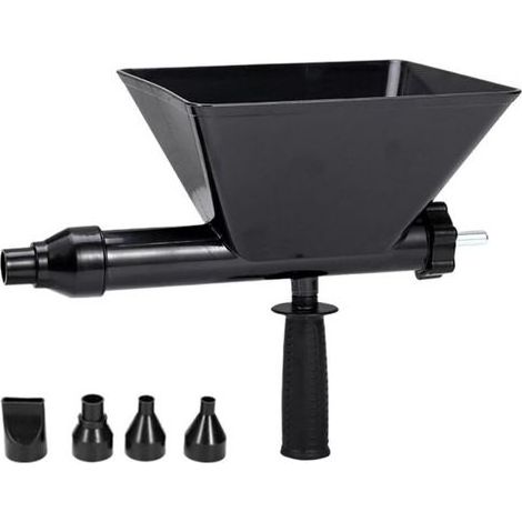 FENOPLASTICAJointoyeuse Pistolet À Calfeutrer - Pistolet Ciment Électrique, Pistolet Joint Électrique Portable Avec 4 Buses, Outil Coulis Mortier Automatique, Pistolet À Joints Électrique Sans Perceus (1/5)