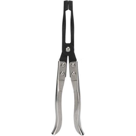 Pince à joint de tige de soupape à long col en acier au carbone, outil d'installation et de retrait universel pour l'entretien des voitures