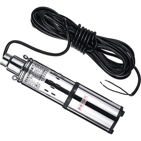24V 200W Tiefbrunnenpumpe Brunnenpumpe Rohrpumpe Tauchpumpe Bewasserung Wasserpumpe (1/5)