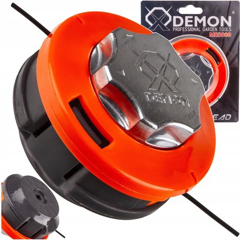 Testina per decespugliatore Demon Easy-Load / Nera con inserti in alluminio / (1/5)